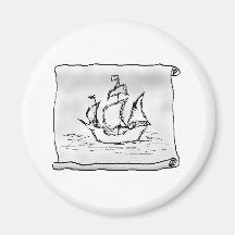 Piraten-Schiff Magnete