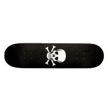 Piratenflagge Skateboard Brett