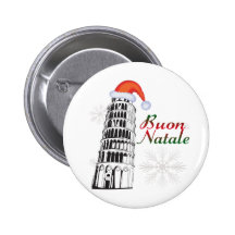 Pisa Buon Natale Anstecknadel