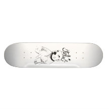 Pitbull Illustration Personalisierte Decks