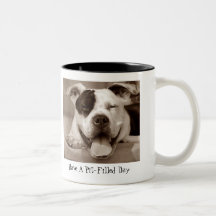 Pitbull Liebhaber-Becher Tasse