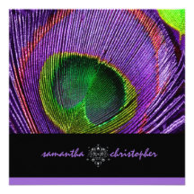 PixDezine psychedelische Pfaufeder Ankündigungen