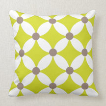 PixDezines DIY color/frasera trellis Throw Pillows