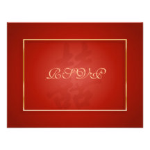 PixDezines doppeltes Glück, RSVPs für 12x18 lädt e Einladung