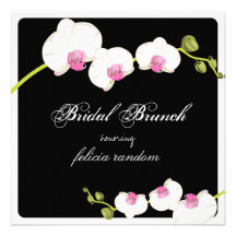PixDezines Orchidee/BrautBrunch/diy Hintergrund Individuelle Ankündigskarten