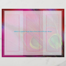 PixDezines psychedelischer Pfau, fertigen es beson Flyer