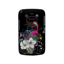 PixDezines Retro Aloha/DIY Hintergrundfarbe Case-Mate Blackberry Hülle