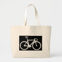 Pixed Gang-Fahrrad Leinentaschen