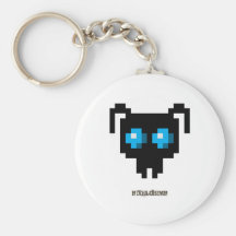 Pixel_Ant_Blue Schlüsselband