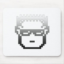 Pixel-Gesicht Mousepads