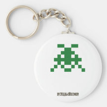 Pixel_Invader Schlüsselanhänger
