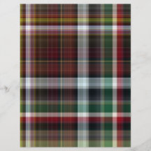 Plaid_RedGreenGold Individuelle Flyer