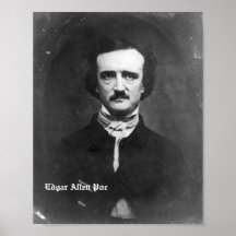 Plakat 10 x 7,5 Edgar Allen Poe