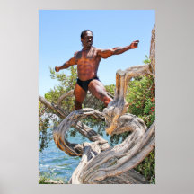Plakat, Alton Sandpapierschleifmaschinen, Baum