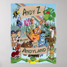 Plakat Andy Z u. der Freunde