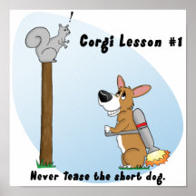 Plakat der Corgi-Lektions-#1