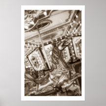 Plakat-Druck des Karussell-17
