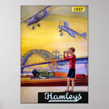 Plakat/Druck: Hamleys Spielzeug-Flugzeuge
