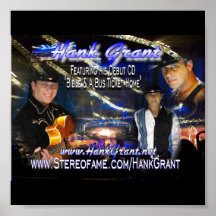 Plakat Hank Grant