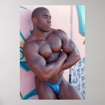 PLAKAT, Jermaine Bernard, entspannt