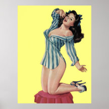 Plakat Pin-Oben