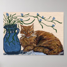 PLAKAT ~ "Strahlemann" ~ Tante Bettys Kitty