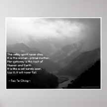 Plakat Tao Te Ching No.6/