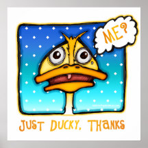 Plakate, Drucke, Kunst - gerade DUCKY Dank