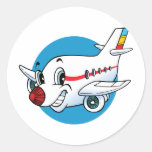 planesmile sticker