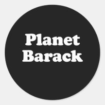 PLANET BARACK STICKER