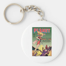 Planeten-Comicen Schlüsselbänder