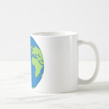 Planeten-Erde Tee Tasse