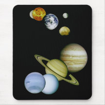 Planeten-Panorama Mousepads