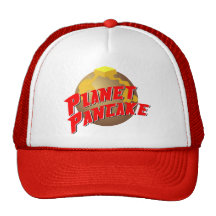 Planeten-Pfannkuchen-Hut Retrokult Cap