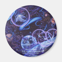 Planeten-Züchter, Planeten-Züchter Steven Vincent… Kühlschrankmagnete