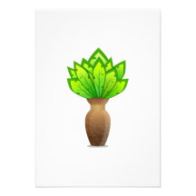 Plant in Vase Invites