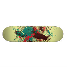 Plattform-Vögel der Skate-Room122 Personalisierte Decks