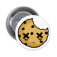 Plätzchen-Mörder-Knopf Anstecknadelbutton