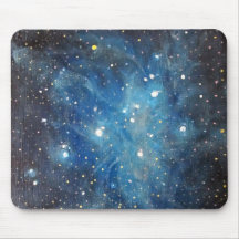 Pleiades Raum-Kunst-Konstellations-Malerei-Druck Mauspads