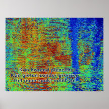 Poezieposter 'Meer'