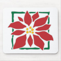 Poinsettia mauspads