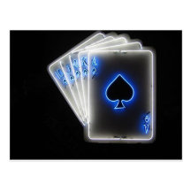 Poker Postkarten