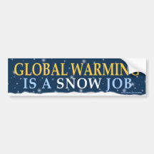 Politischer Stoßaufkleber "des globalen Erwärmungs Autoaufkleber