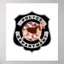 Polizei K9 Plakatdrucke