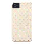 polka-Punktmuster des petite Regenbogens des 80ers iPhone 4 Hüllen