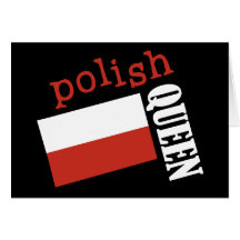 Polnische Königin Grußkarten