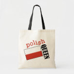 Polnische Königin Leinentasche
