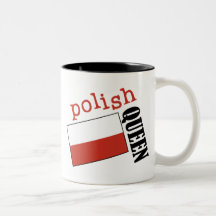 Polnische Königin Tee Haferl