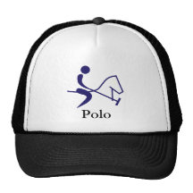 Polo-Spieler, Polo-Hut Baseball Mütze