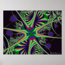 Pom Pom Stern Posterdruck